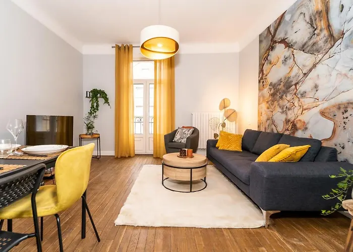Audace - Magnifique Appartement 75M2 - Position Centrale Gare-Pompidou-Nouvelle Ville - Garage Prive - 2 A 4 Personnes
